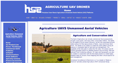 Desktop Screenshot of agricultureuavs.com